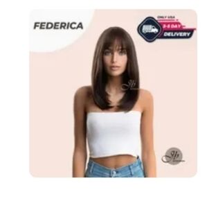 Wig- 12 in Dark Brown new in package